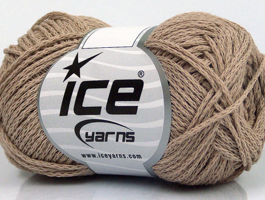 Lot of 8 Skeins ICE SALE WINTER (50% Wool) Hand Knitting Yarn Camel