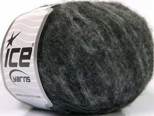 Lot of 8 Skeins ICE SALE WINTER (33% Wool) Hand Knitting Yarn Grey Shades