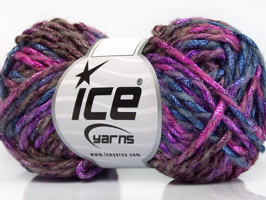 Lot of 8 Skeins ICE MILANO WOOL (50% Wool) Hand Knitting Yarn Maroon Pink Blue
