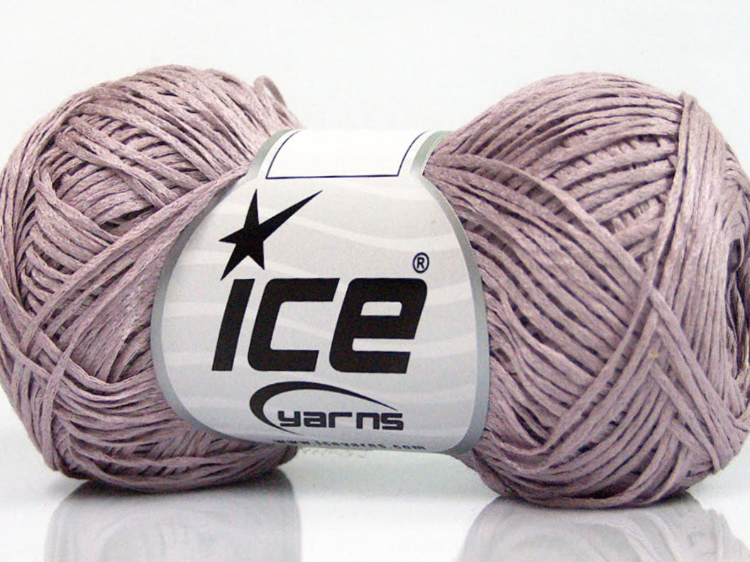 Lot of 8 Skeins ICE SALE SUMMER (60% Cotton 40% Viscose) Yarn Lilac