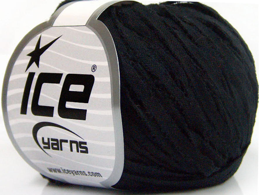 Lot of 8 Skeins ICE SALE SUMMER (100% Cotton) Hand Knitting Yarn Black