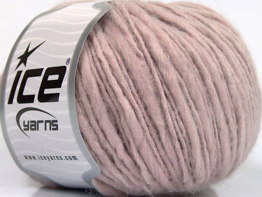 Lot of 8 Skeins ICE FIAMMATO (45% Wool) Hand Knitting Yarn Light Lilac