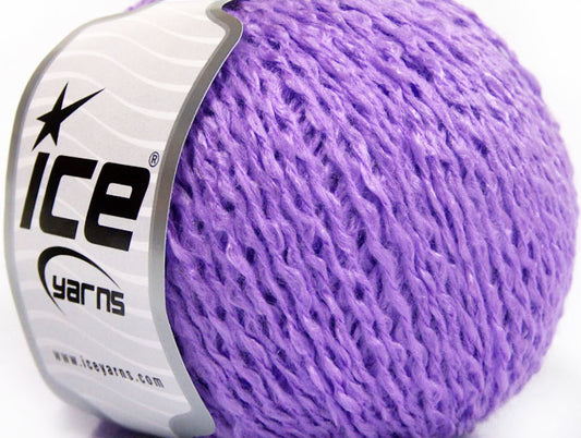Lot of 8 Skeins ICE TOFFEE Hand Knitting Yarn Lilac