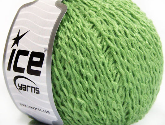 Lot of 8 Skeins ICE TOFFEE Hand Knitting Yarn Green