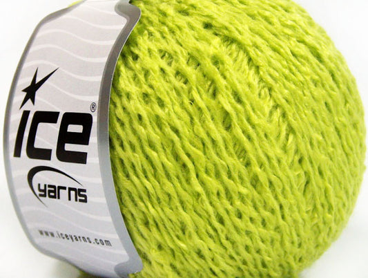 Lot of 8 Skeins ICE TOFFEE Hand Knitting Yarn Light Green