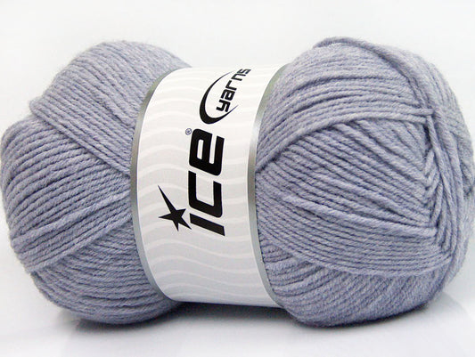 Lot of 4 x 100gr Skeins Ice Yarns SOFT TOUCH BABY Yarn Light Lavender