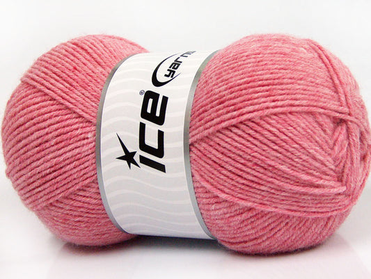 Lot of 4 x 100gr Skeins Ice Yarns SOFT TOUCH BABY Hand Knitting Yarn Pink