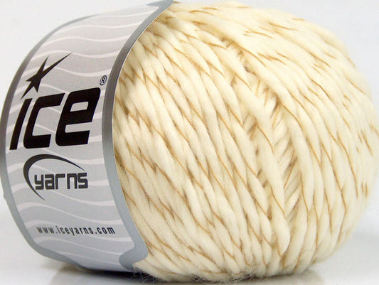 Lot of 8 Skeins ICE SALE SUMMER (10% Cotton) Hand Knitting Yarn Cream