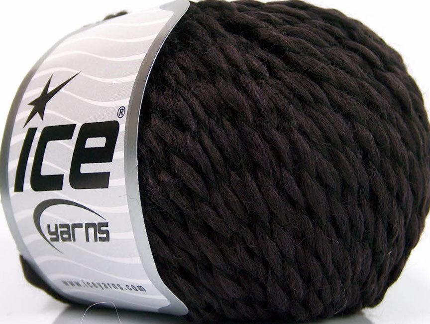 Lot of 8 Skeins ICE SALE PLAIN Hand Knitting Yarn Dark Maroon