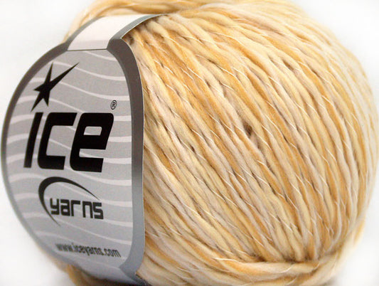 Lot of 8 Skeins ICE SALE PLAIN Hand Knitting Yarn Cream White