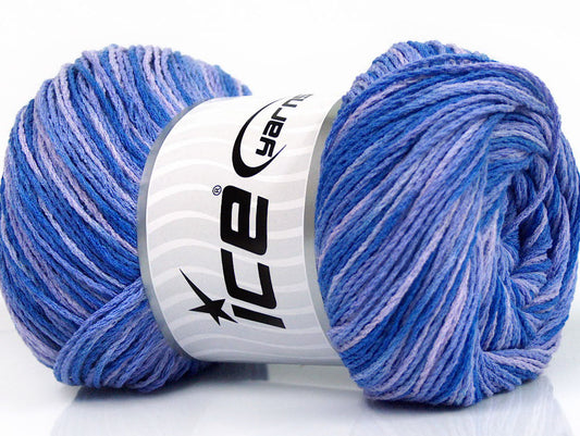 Lot of 4 x 100gr Skeins Ice Yarns DREAM Hand Knitting Yarn Lilac Shades