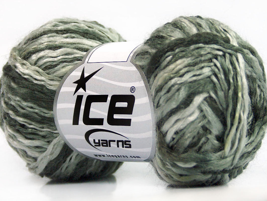 Lot of 8 Skeins ICE FLAMME ACRYL DK Hand Knitting Yarn Grey Shades