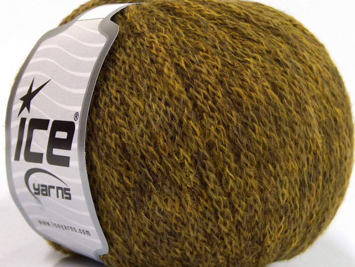 Lot of 8 Skeins ICE SALE LUXURY-PREMIUM (53% Alpaca 35% Wool) Yarn Green Shades
