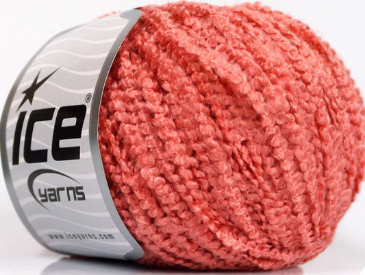 Lot of 8 Skeins ICE MISC SALE Hand Knitting Yarn Salmon