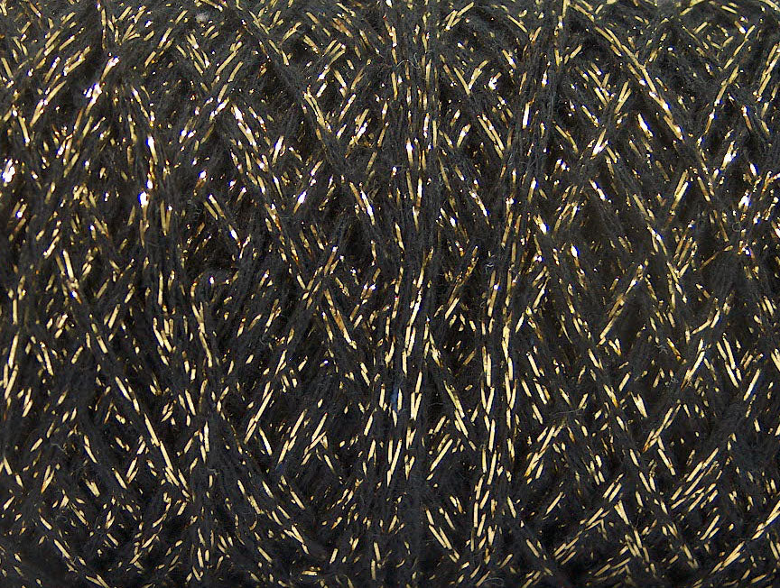 Macramé en coton pailleté