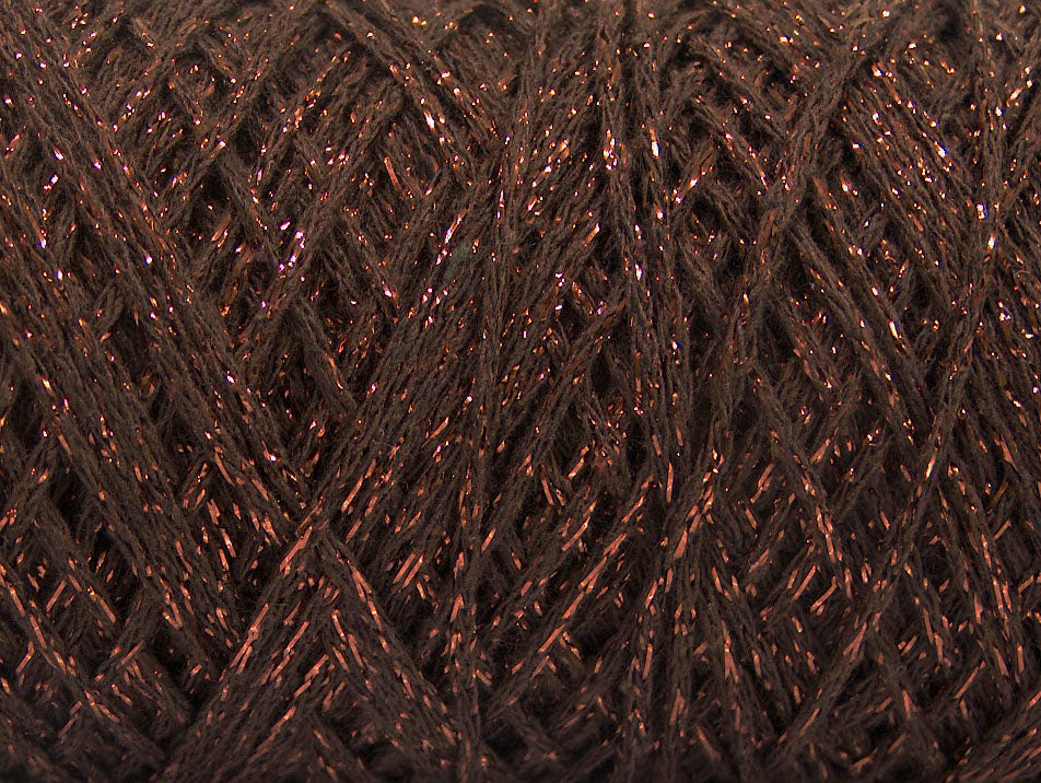 Macramé en coton pailleté