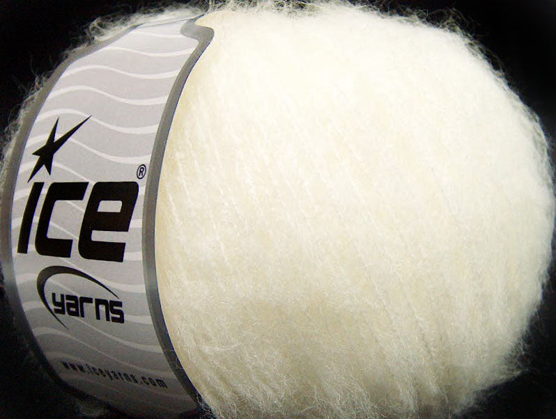 Lot of 10 Skeins Ice Yarns SALE WINTER Hand Knitting Yarn Cream