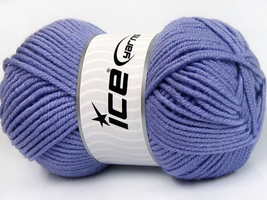 Lot of 4 x 100gr Skeins ICE LACQUER Hand Knitting Yarn Indigo Blue
