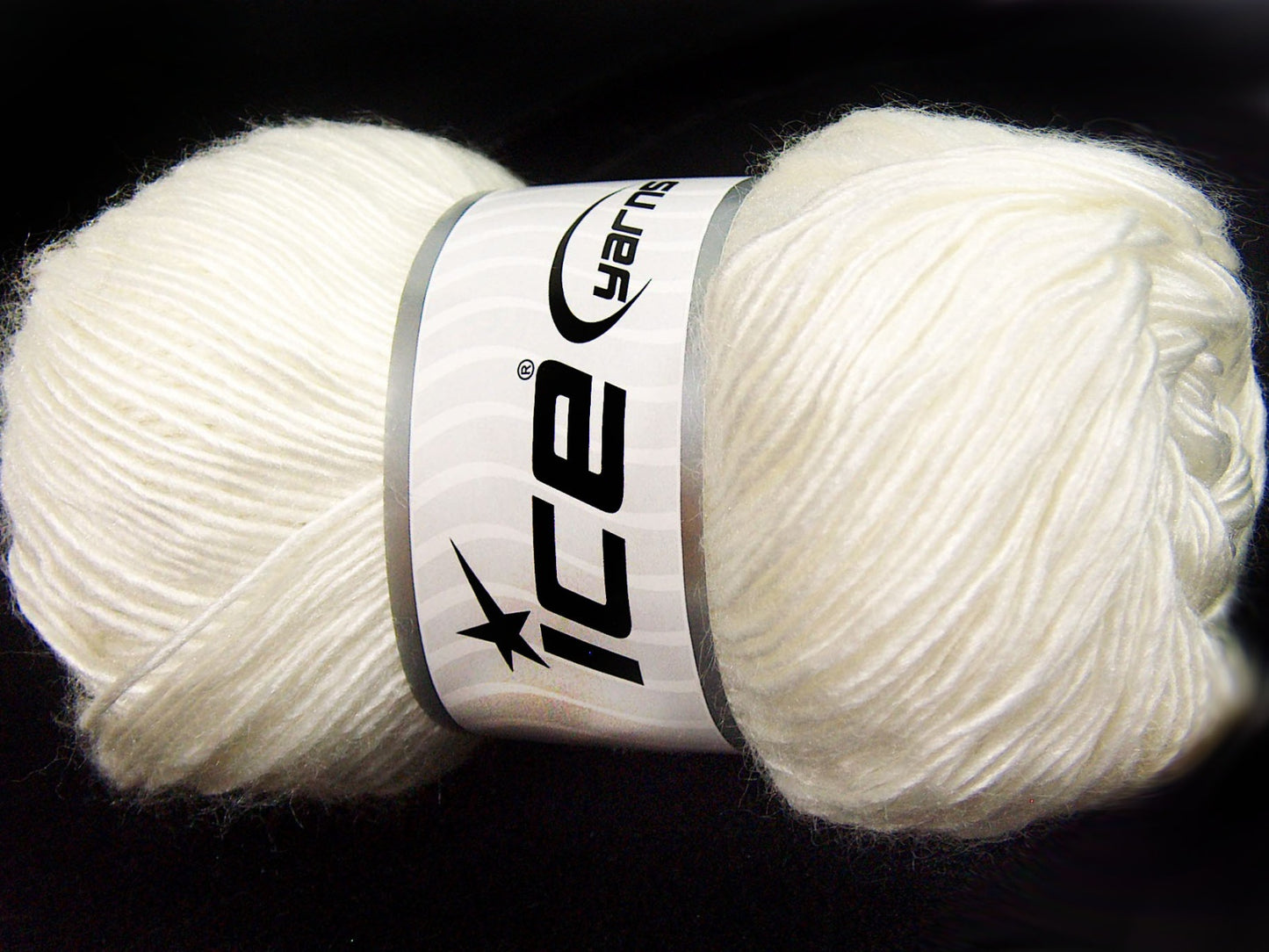 Lot of 4 x 100gr Skeins Ice Yarns RAINBOW SOLID Hand Knitting Yarn Ecru