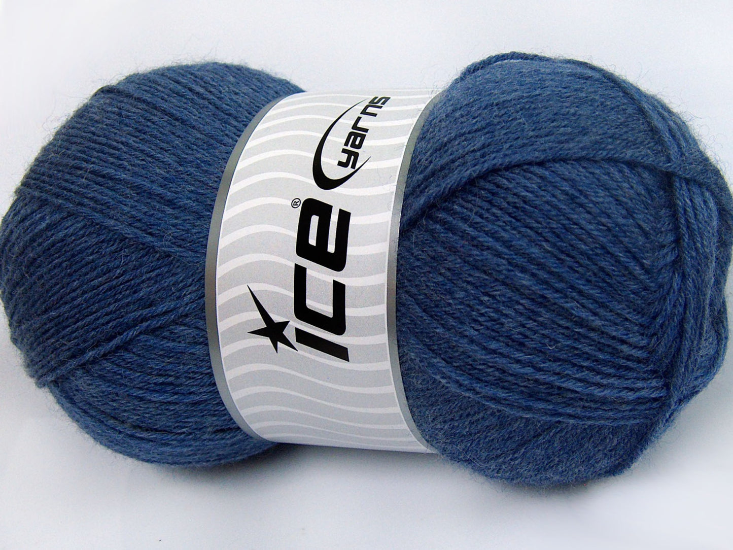 Lot of 4 x 100gr Skeins Ice Yarns MERINO GOLD (60% Merino Wool) Yarn Jeans Blue
