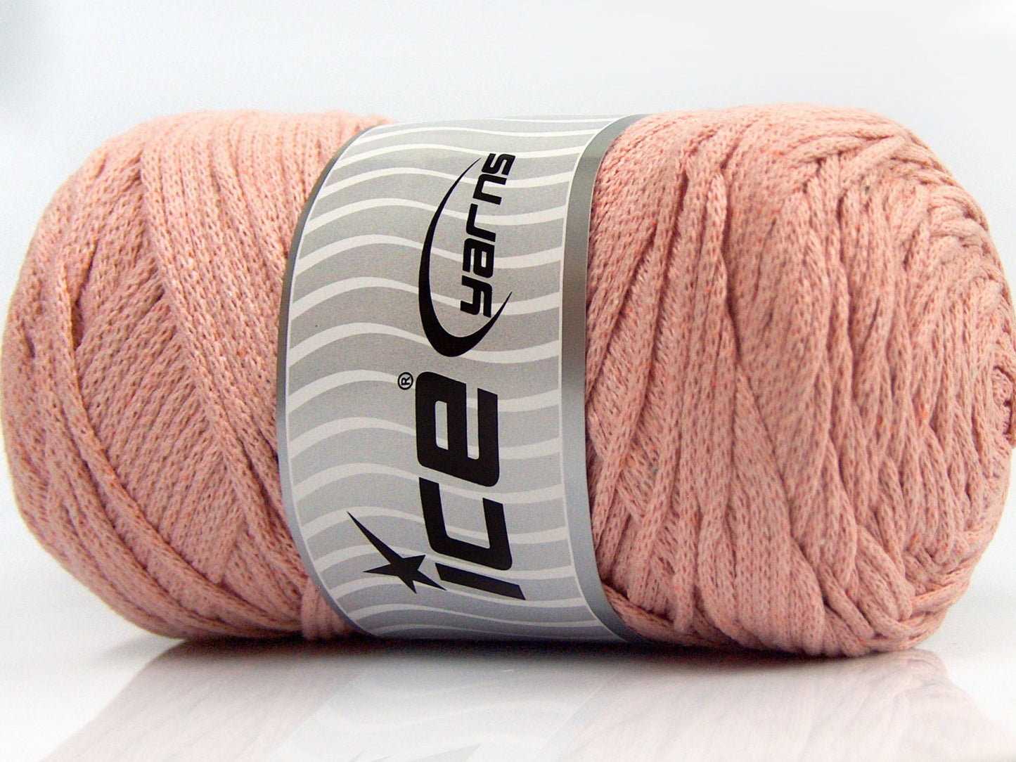 250 gr ICE YARNS MACRAME COTTON (100% Cotton) Hand Knitting Yarn Powder Pink