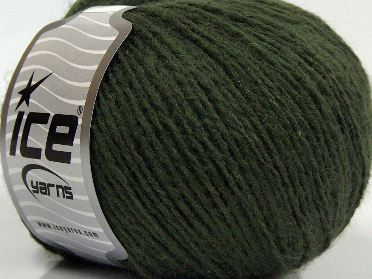 Lot of 8 Skeins Ice Yarns SALE WINTER (40% Wool) Hand Knitting Yarn Khaki