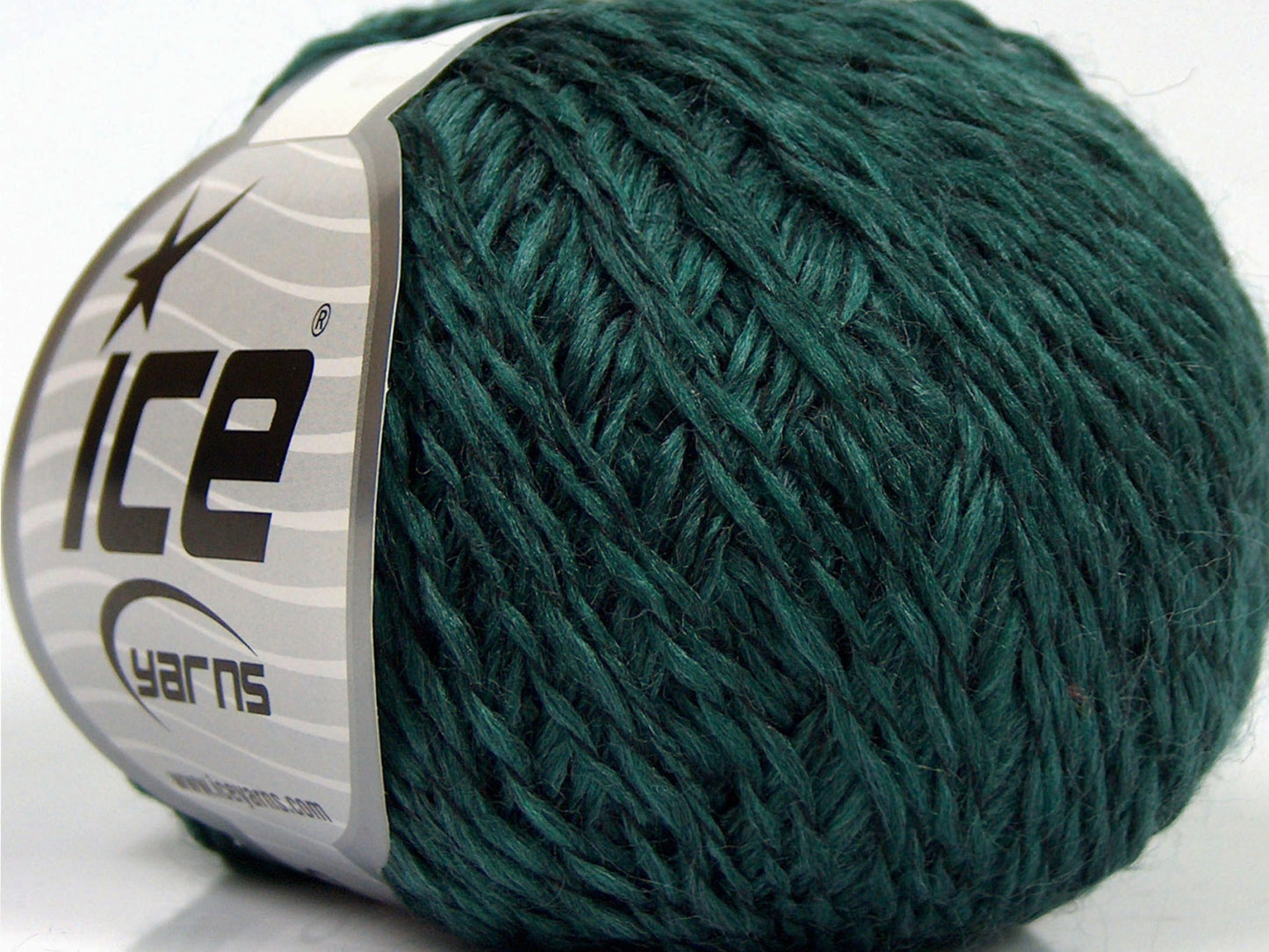 Lot of 8 Skeins Ice Yarns SALE WINTER (50% Wool) Hand Knitting Yarn Oil Green
