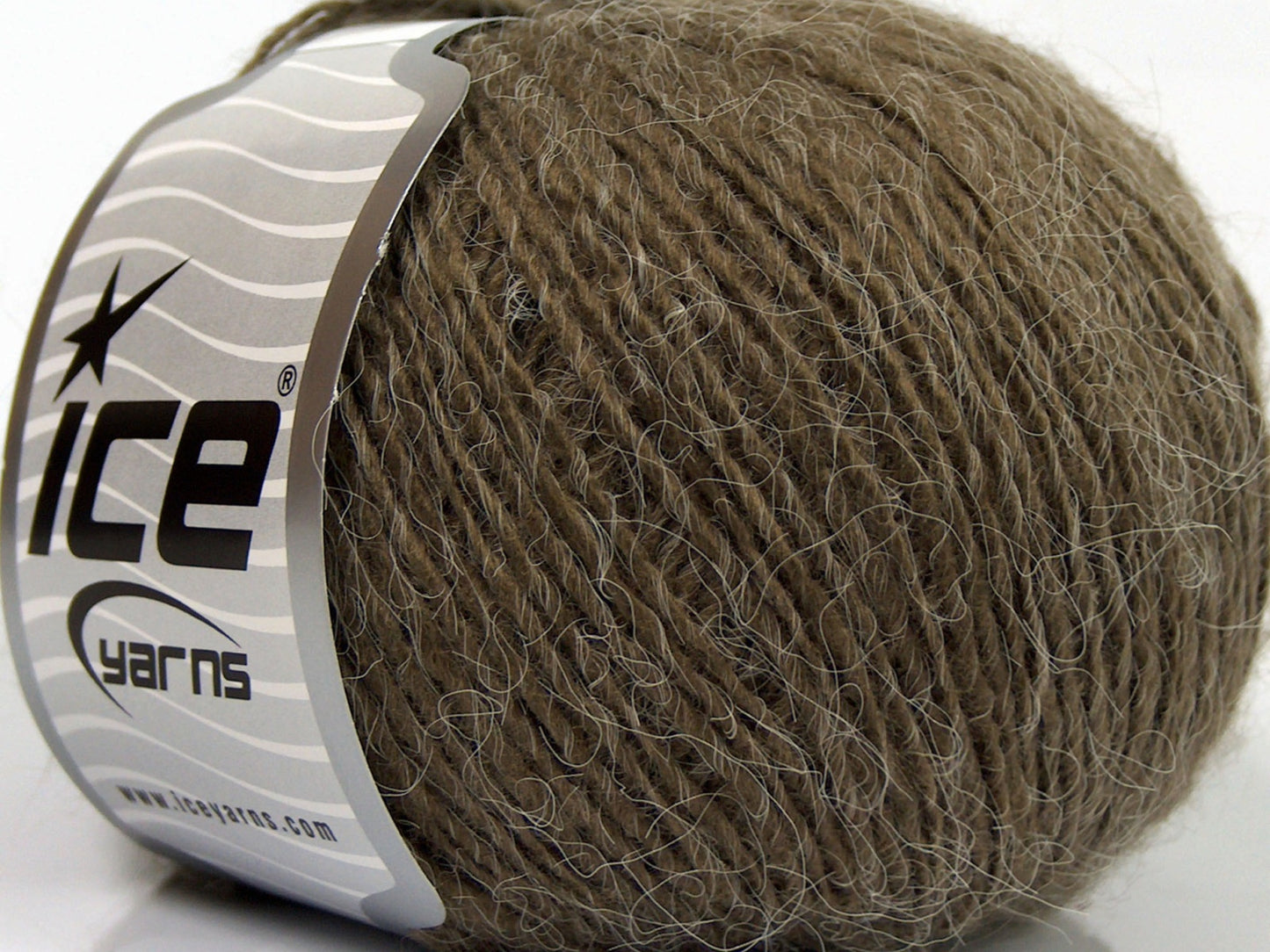 Lot of 8 Skeins Ice Yarns SALE LUXURY-PREMIUM (20% Angora) Yarn Camel