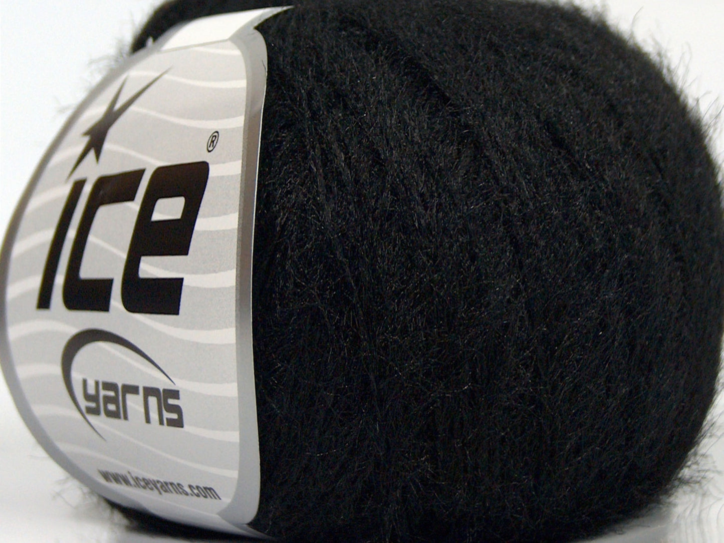 Lot of 8 Skeins Ice Yarns TECHNO FINE Hand Knitting Yarn Black