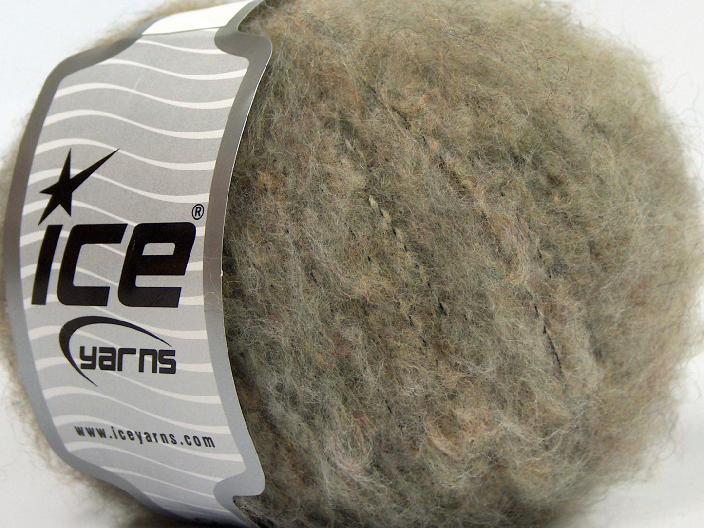 Lot of 8 Skeins Ice Yarns TRILLY ALPACA (15% Alpaca 15% Wool) Yarn Light Camel Melange