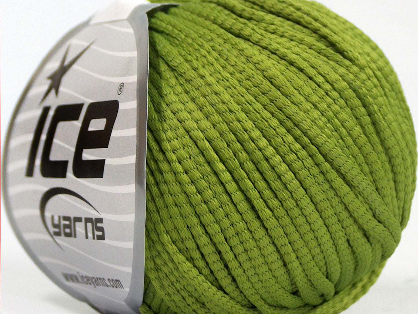 Lot of 8 Skeins Ice Yarns TUBE SOFTY Hand Knitting Yarn Light Green