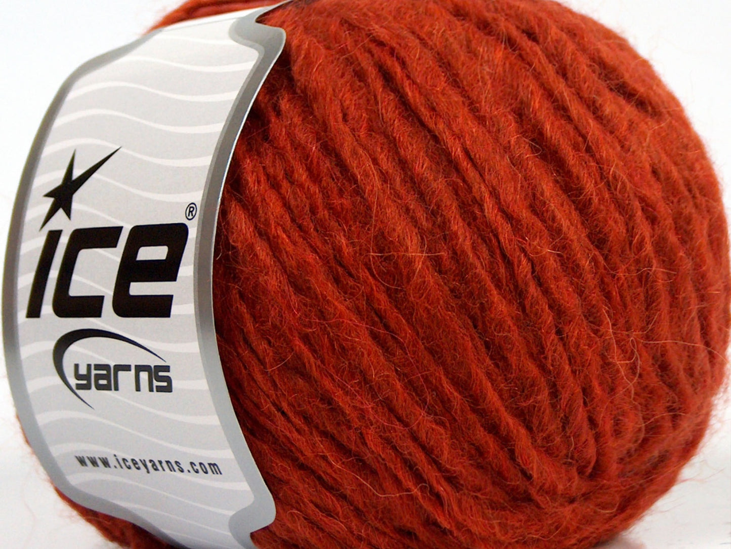 Lot of 8 Skeins Ice Yarns ETNO ALPACA (25% Alpaca 50% Merino Wool) Yarn Copper