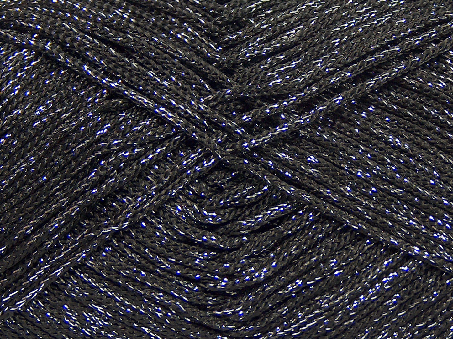 Cordon macramé métallique