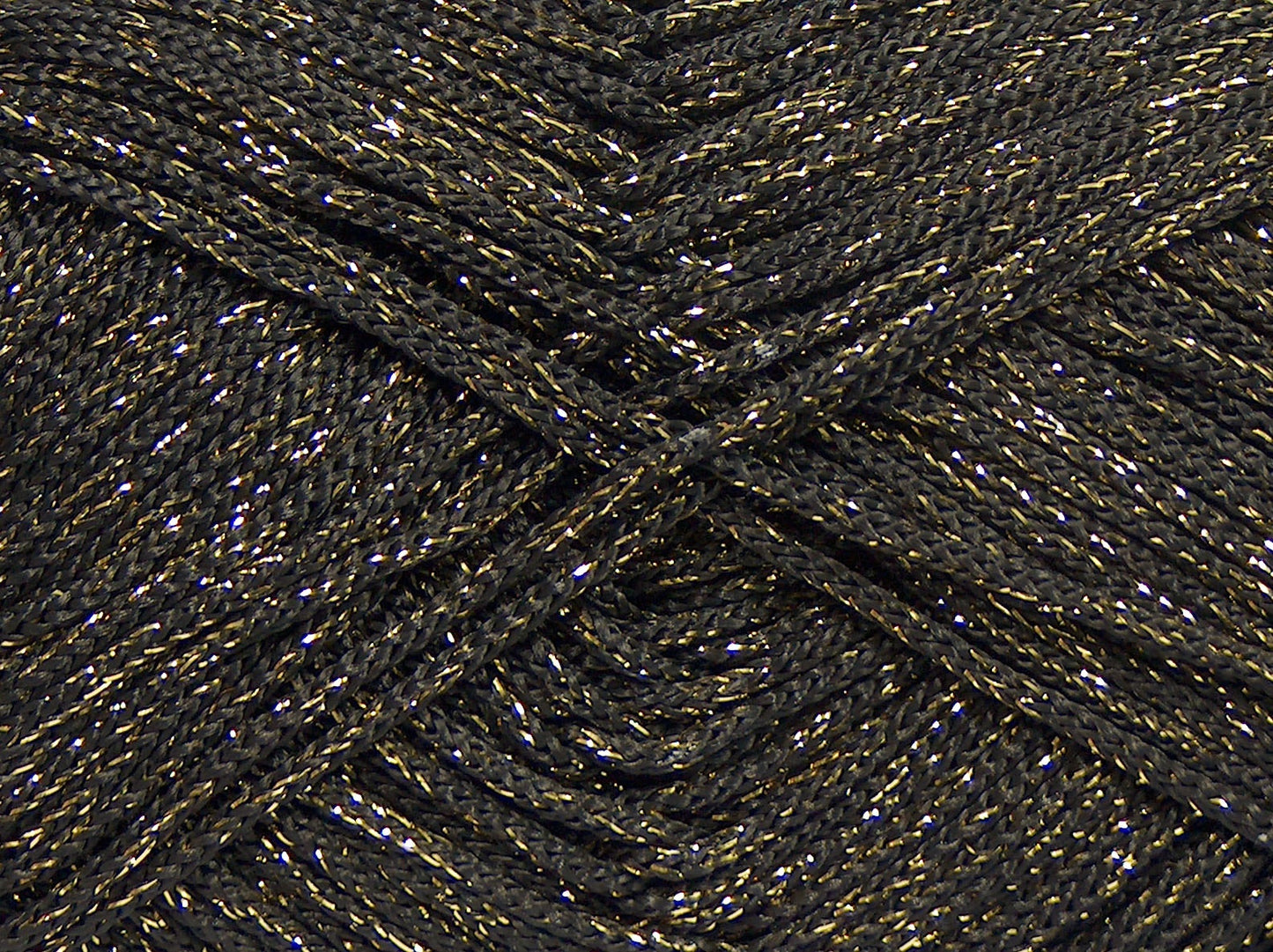 Cordon macramé métallique