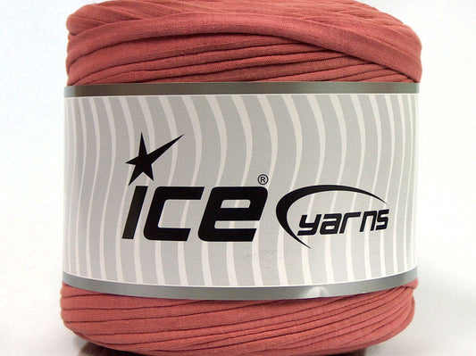 600 gr ICE YARNS UPCYCLED FABRIC 600 (95% Cotton 5% Elastan) Yarn Light Orchid