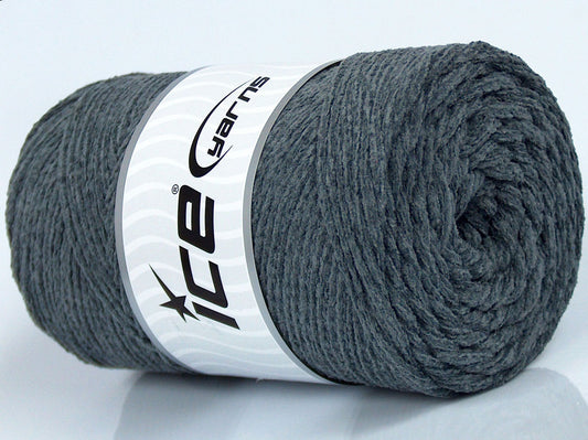 250 gr ICE YARNS MACRAME CHENILLE (100% MicroFiber) Yarn SlateGrey