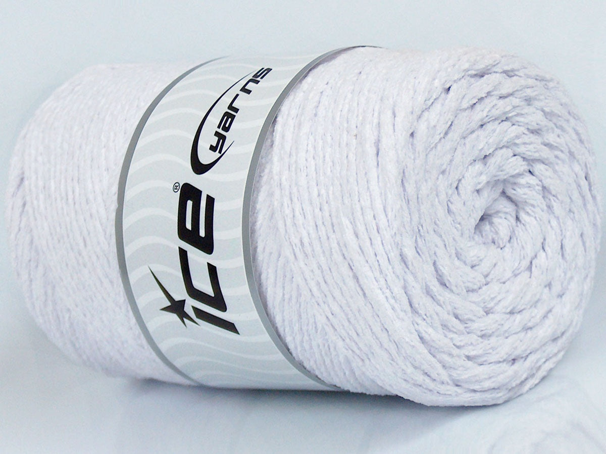 250 gr ICE YARNS MACRAME CHENILLE (100% MicroFiber) Yarn Light Lilac