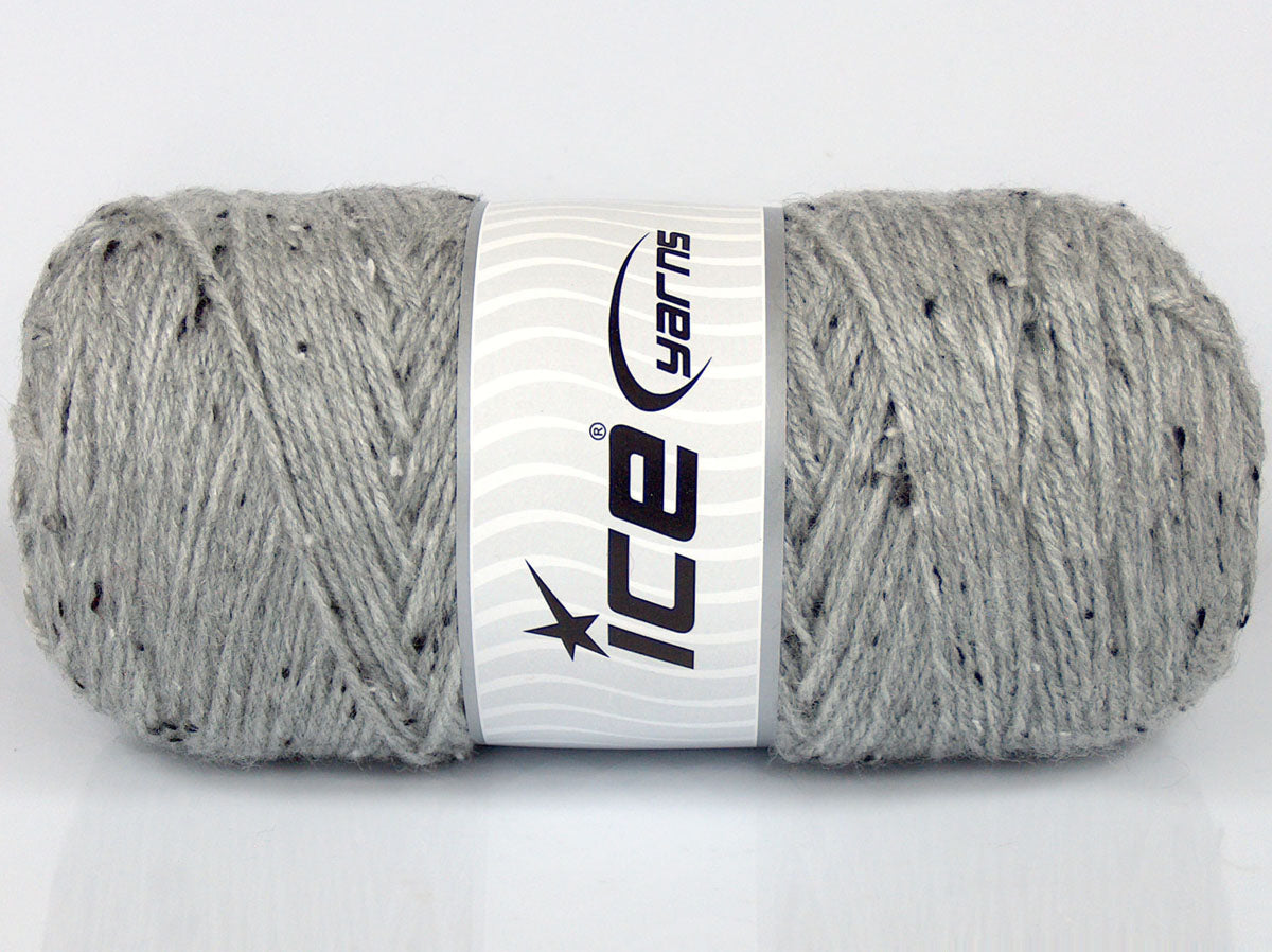 Lot of 3 x 150gr Skeins Ice Yarns MISC SALE Hand Knitting Yarn Light Grey
