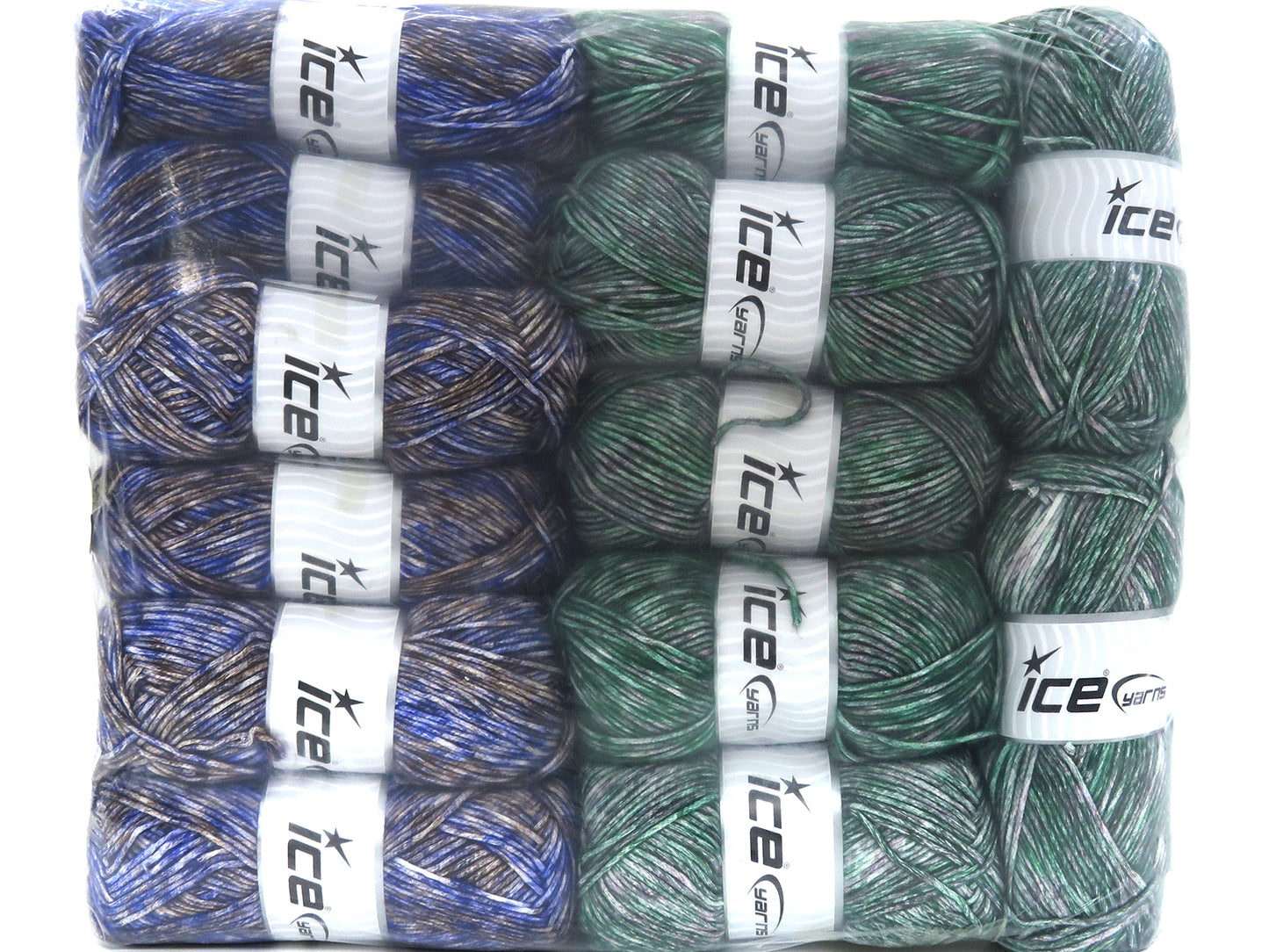 Mixed Lot Multicolor Mega Star Yarns