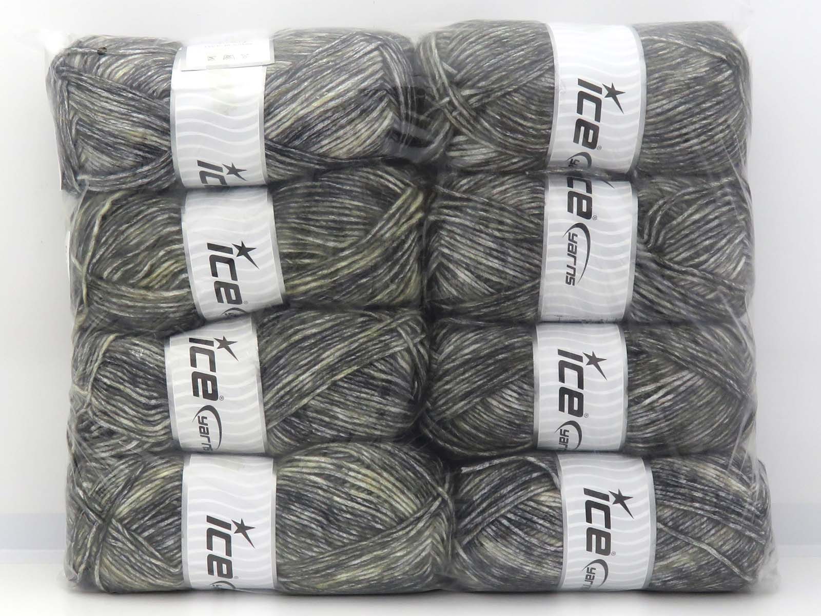 Mixed Lot Multicolor Winter Yarns