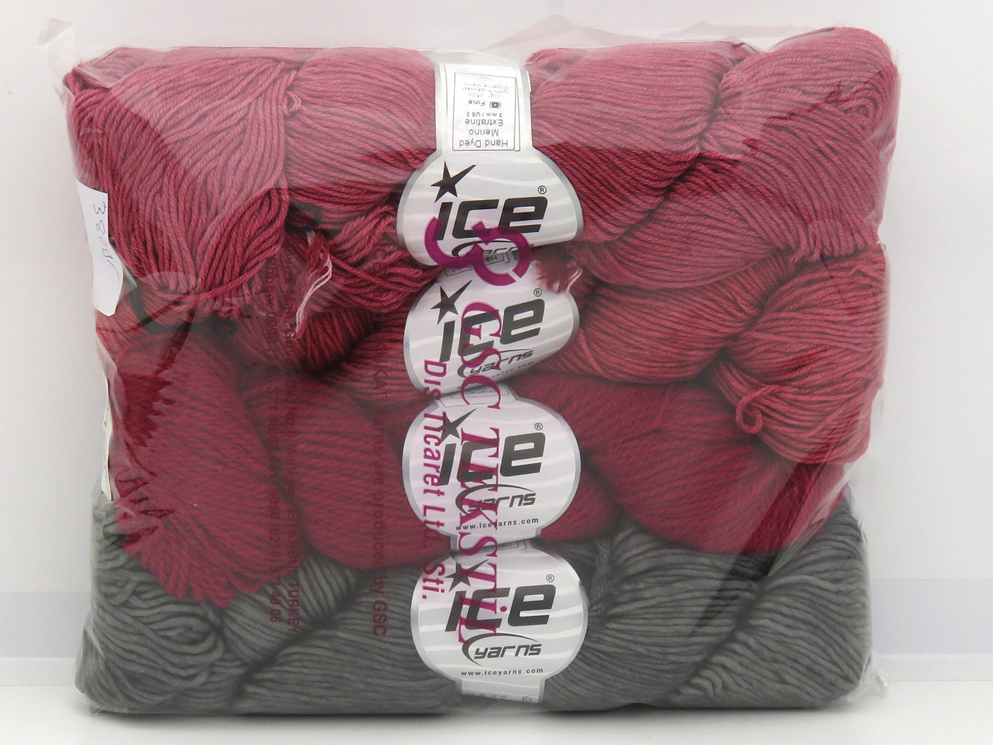 Lot mixte de laine mérinos multicolore - Types de laine fnt2-84297