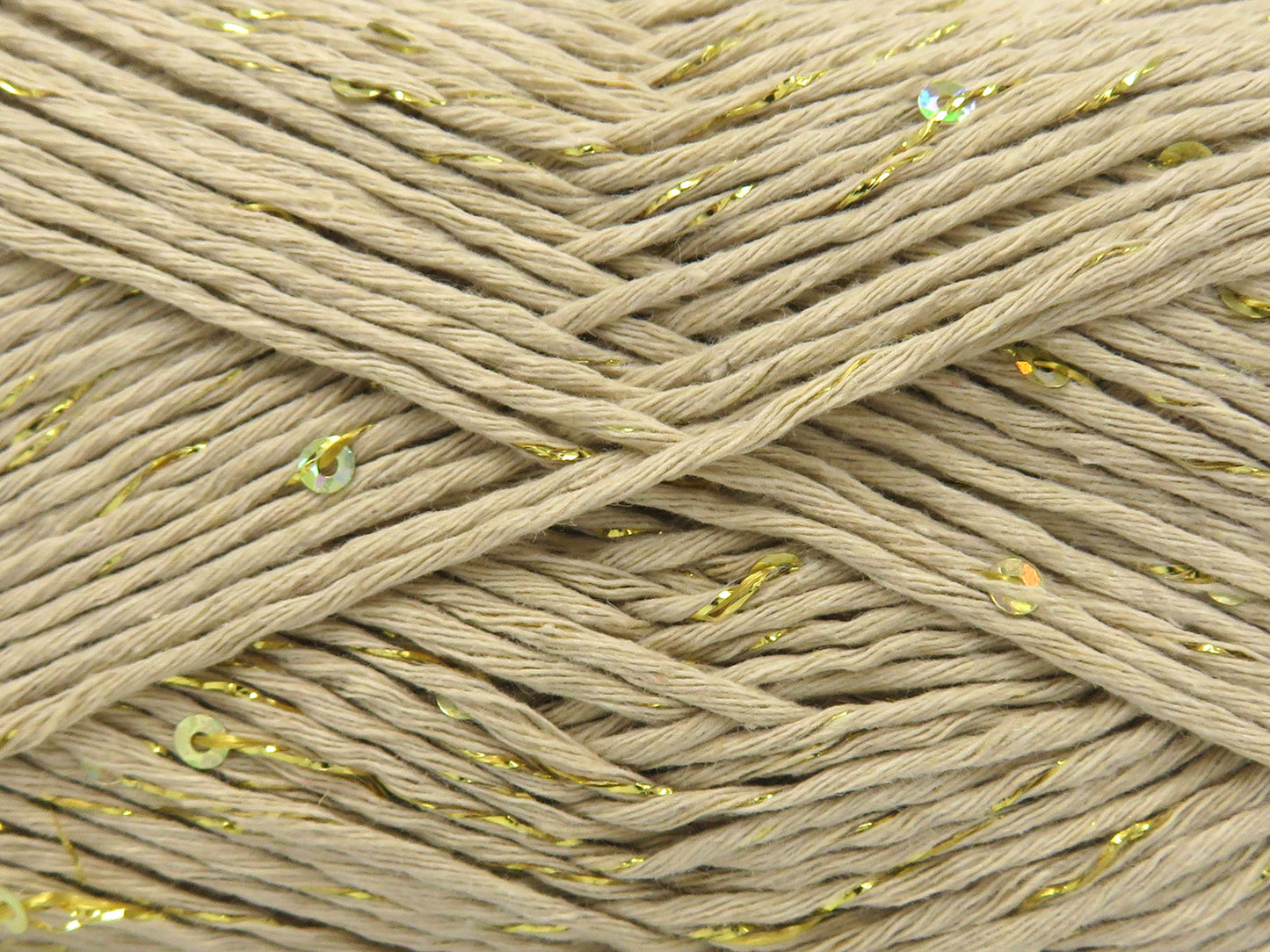 Paillette en coton naturel