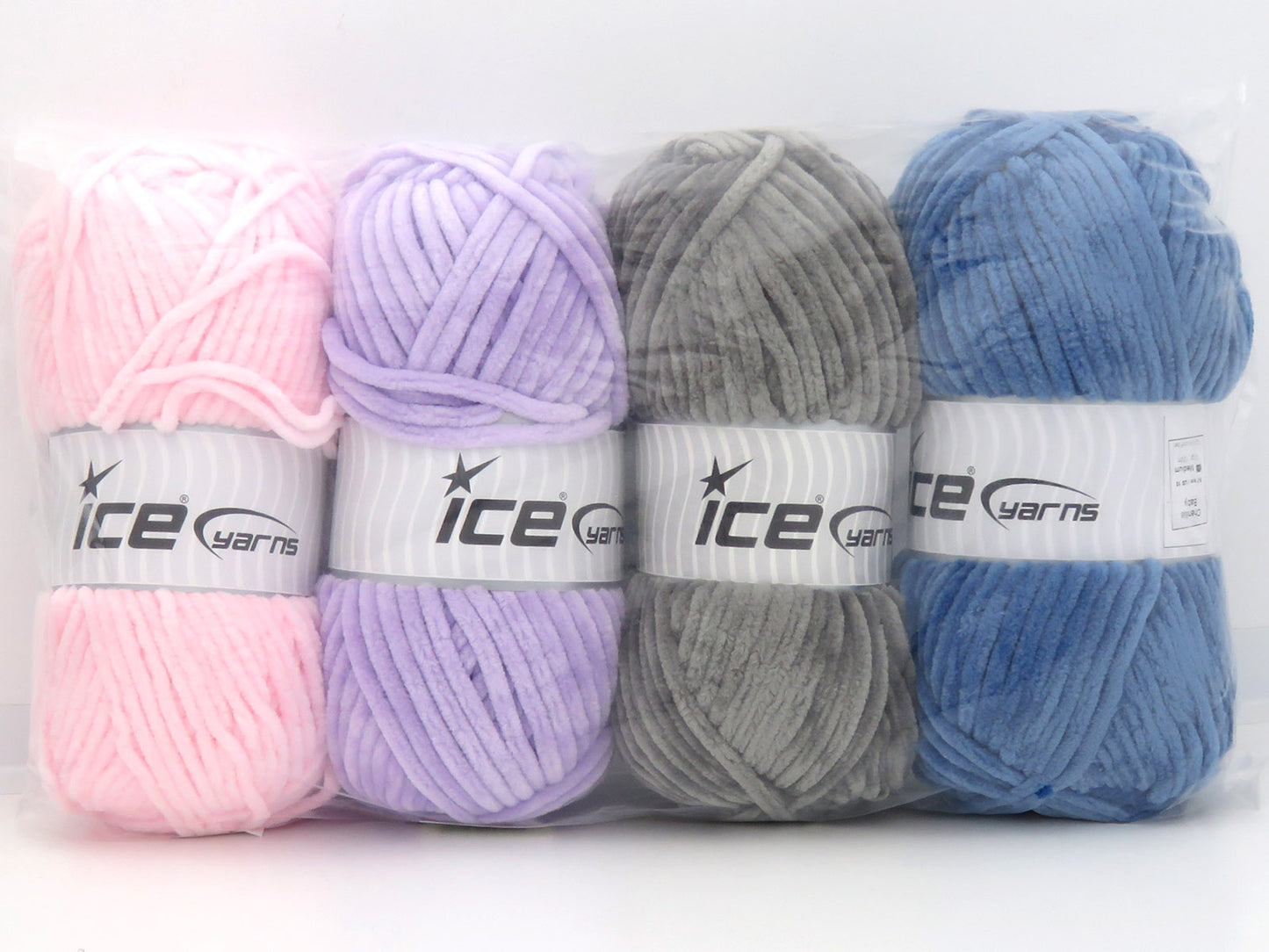 Mixed Lot Multicolor Chenille Types fnt2-84809