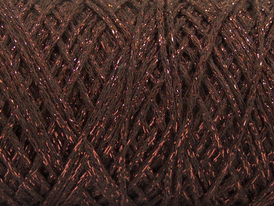 Macramé en coton pailleté