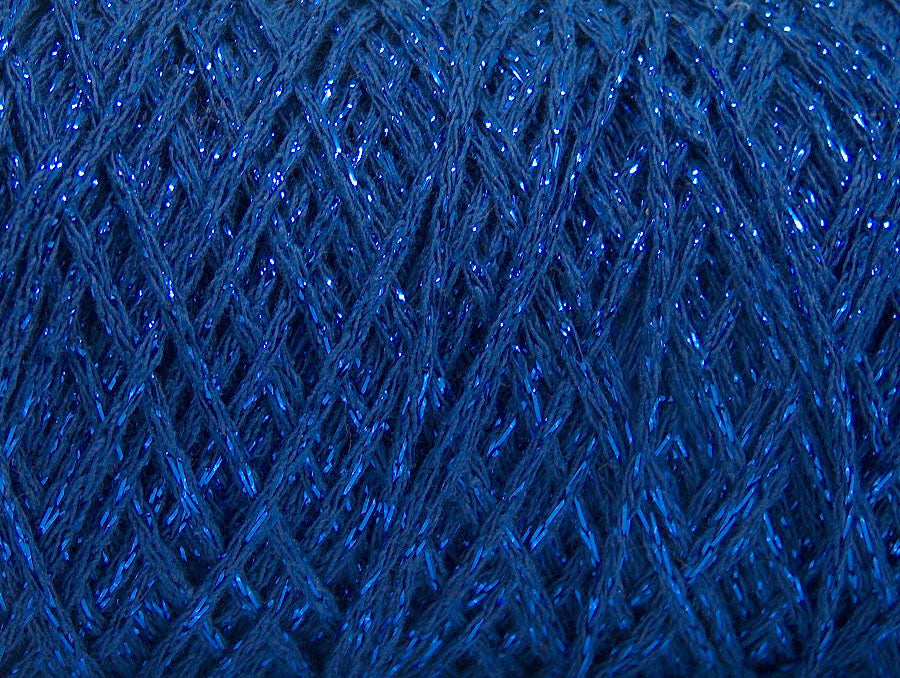 Macramé en coton pailleté