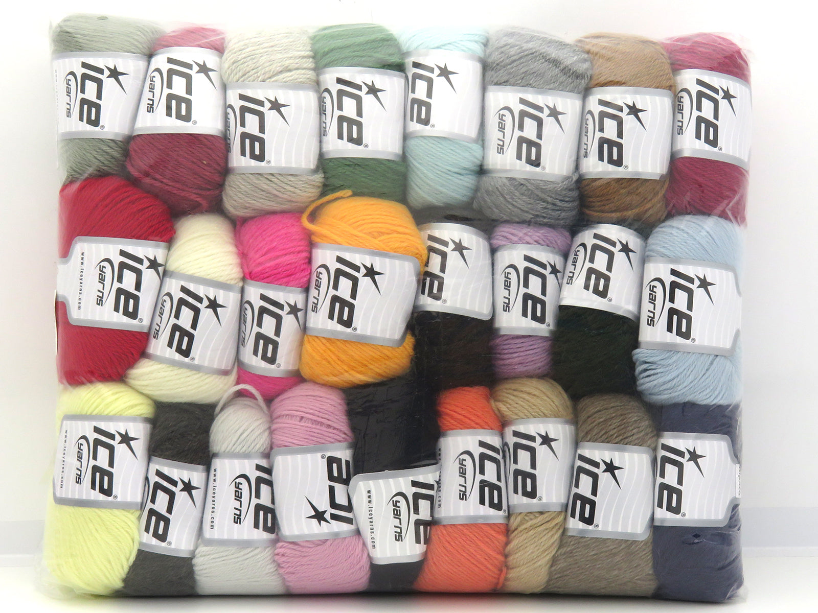 Mixed Lot Multicolor Baby Alpaca Yarns fnt2-83135