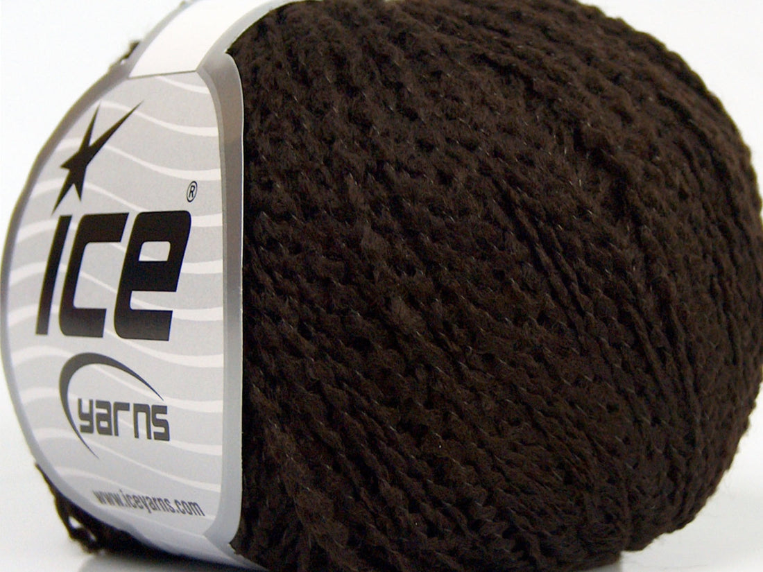 Ellenton Coffee Brown Acrylic Yarn - Perfect for Winter Knitting Projects