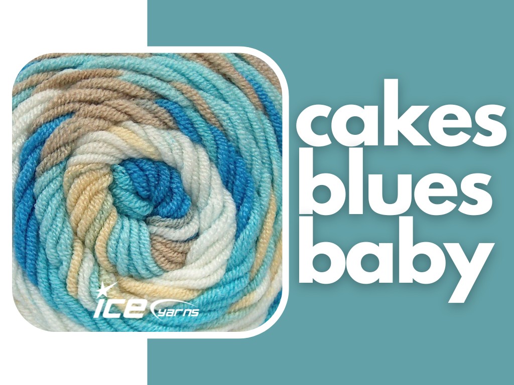 Ice Yarns Cakes Blues Baby / Yarn Review
