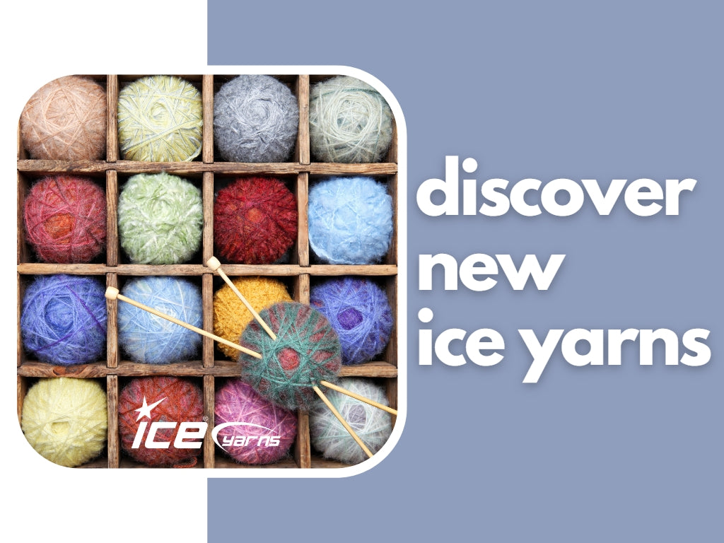 Discover New Ice Yarns : Estrella & Petite Paillette Cone