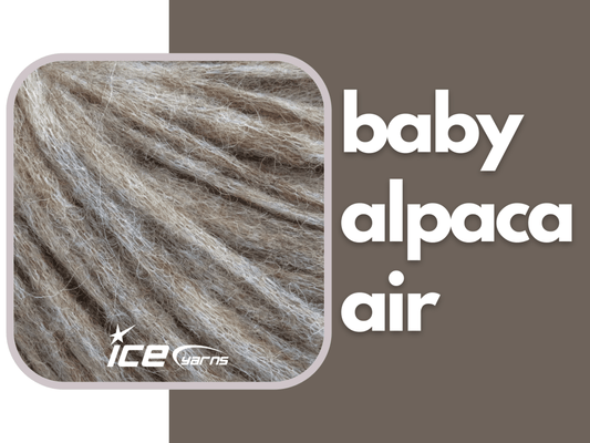 Ice Yarns Baby Alpaca Air / Yarn Review